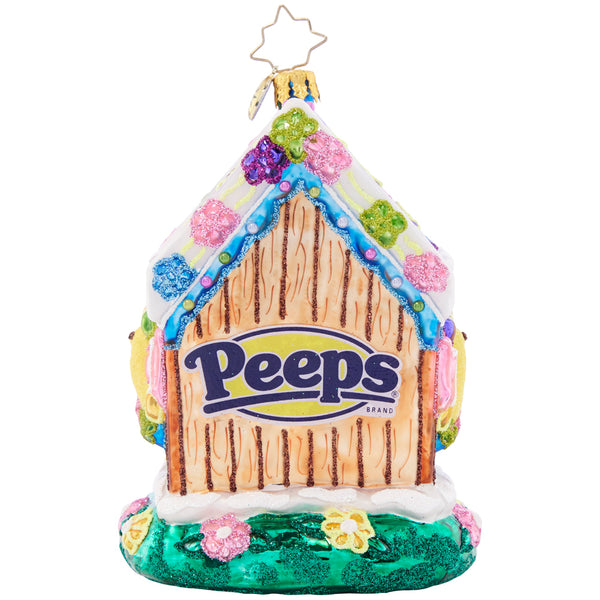 Christopher Radko Peeps® Have Sprung Candy House Ornament Easter