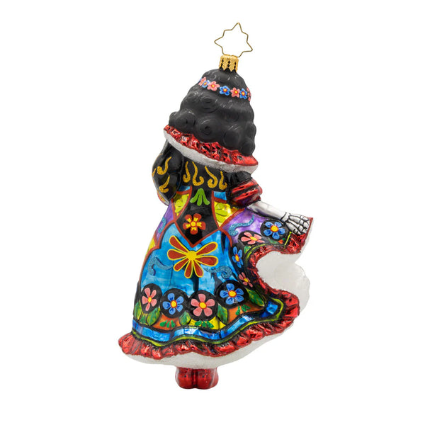 Christopher Radko Spirited Skeleton Sway Day of the Dead Ornament
