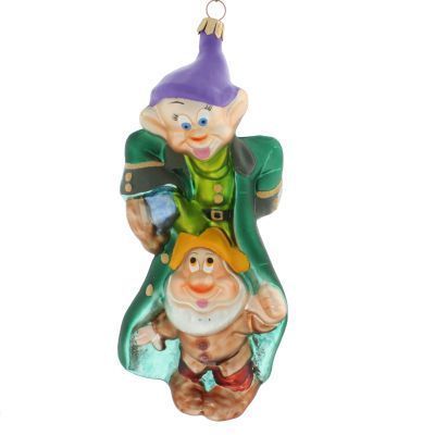 Christopher Radko Disney At the Party Dopey Snow White Dwarfs ornament MIB