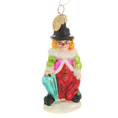 Christopher Radko Chuckles the Clown Little Gem ornament 005220