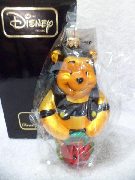 Christopher Radko Disney Halloween Winnie the Pooh Bee Ornament MIB