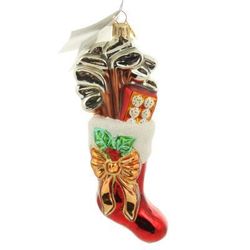 Christopher Radko Par for the Holidays GOLF BAG Ornament