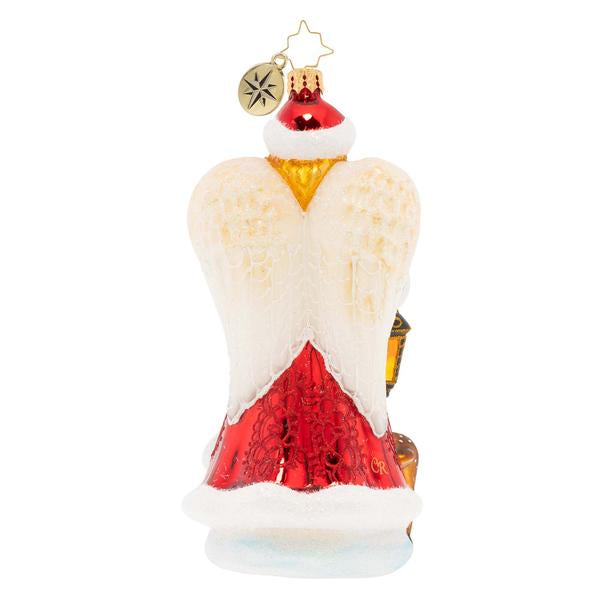 Christopher Radko Snow Angel Guide Owl Deer Forest Ornament