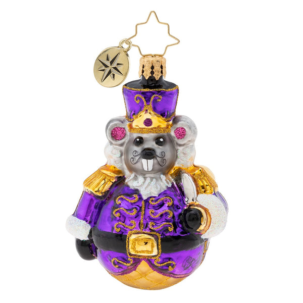 Christopher Radko Man Or Mouse Nutcracker Suite Little Gem Ornament