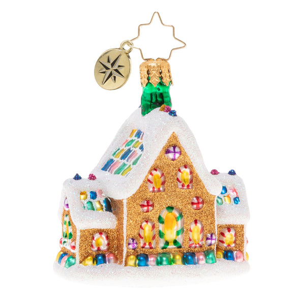 Christopher Radko Gingerbread Dream Home Candy House Little Gem Ornament