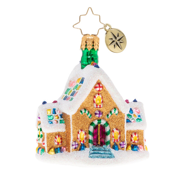 Christopher Radko Gingerbread Dream Home Candy House Little Gem Ornament